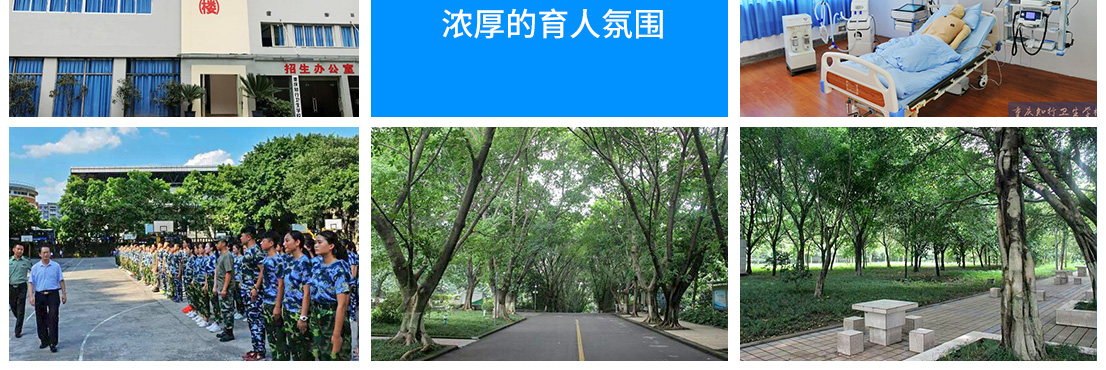 重庆卫校招生网风貌